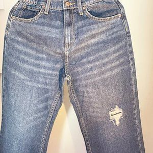 Slouchy straight jeans